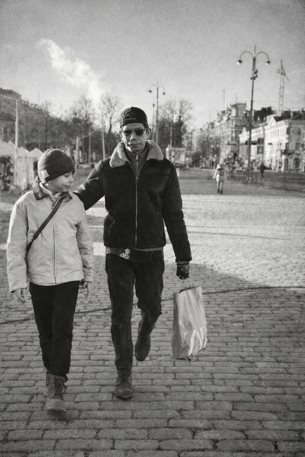 Father and son